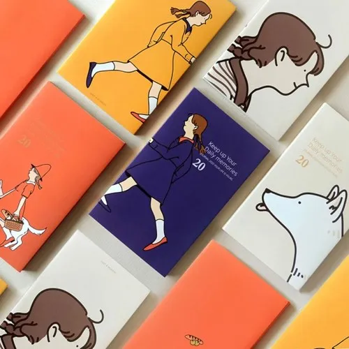 

2020 Chacha Diary Creative Friendly Weekly Planner 125*210mm DIY Scheduler Agenda Scheduler 152P