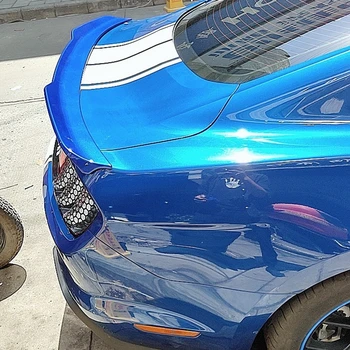 

For Ford Mustang 2015 2016 2017 2018 Lip Spoiler ABS Plastic Primer Color Car Tail Wing Decoration Rear Trunk Spoiler