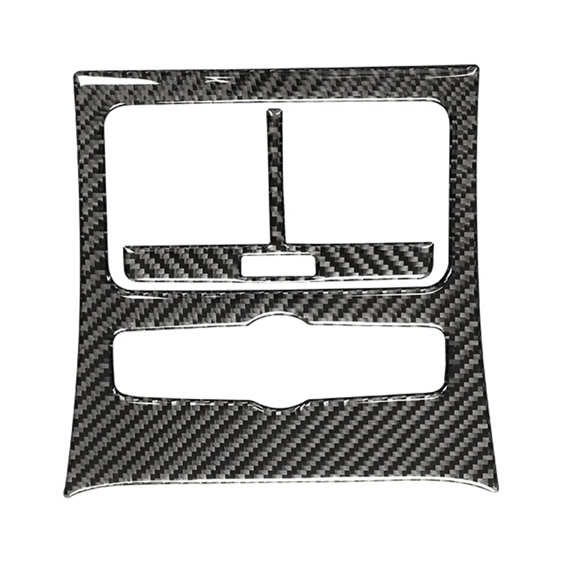 Carbon Fiber Car Rear Air Vent Outlet Frame Cover Trim for - A6 2005 2006 2007 2008 2009 2010 2011 | Автомобили и мотоциклы