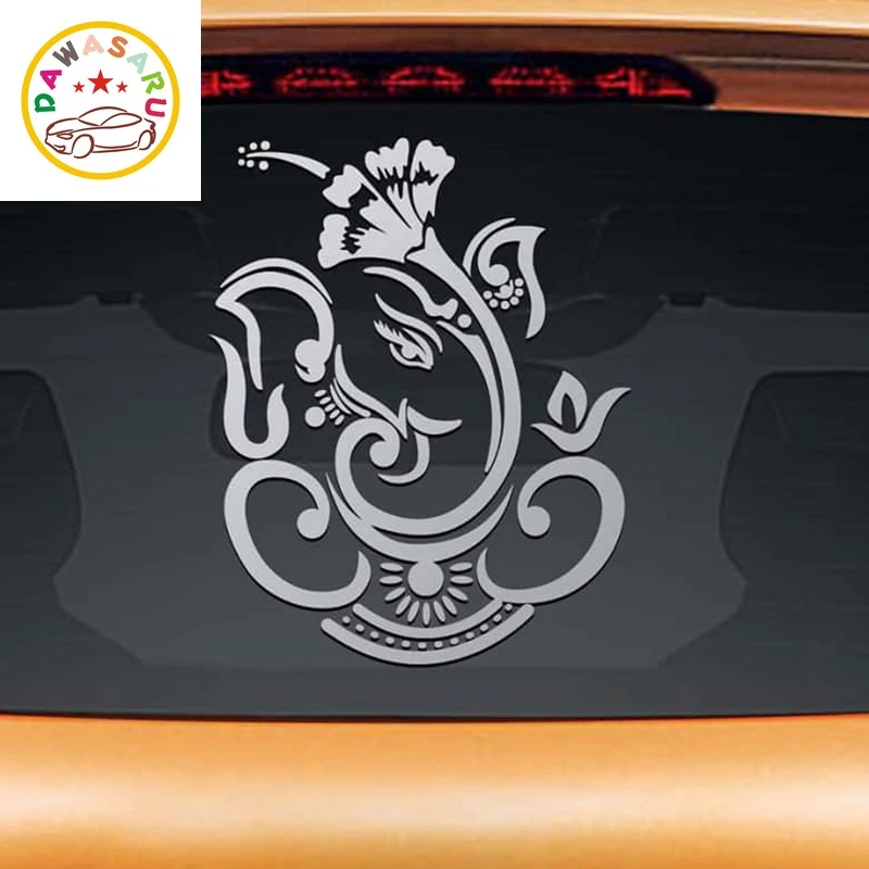 Наклейка для автомобиля Dasawalaganisa Hindu Religion Om этнический стиль наклейка из ПВХ