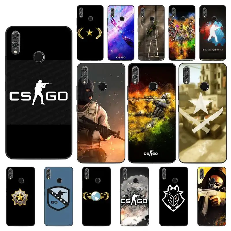 Игровой чехол YNDFCNB Counter Strike cs go для телефона Huawei Honor 8X 8A 9 10 20 Lite 30Pro 7C 7A 10i 20i |