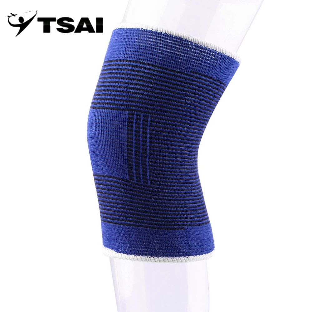 

HOT TSAI 1pc Soft Elastic Breathable Support Brace Knee Protector Pad Sports Bandage Well Sell