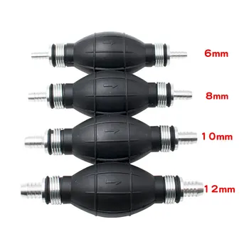 

Fuel Pump 6mm 8mm 10mm 12mm Rubber Aluminum Hand Fuel Pump Line Hand Primer Bulb All Fuels For Car Boat Marine Dirt Pit Bike