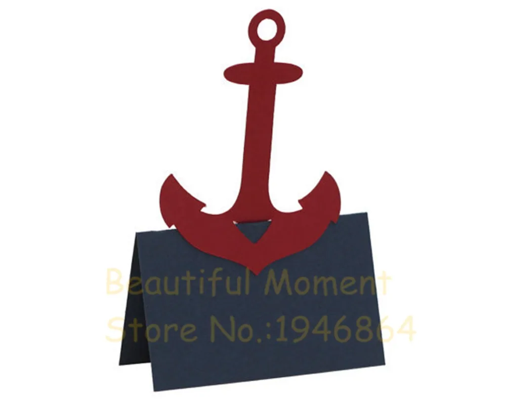 Anchor-nautical-Wedding-Place-escort-Cards-seating-Table-Numbers-card-Baby-Bridal-Shower-engagement-birthday-party