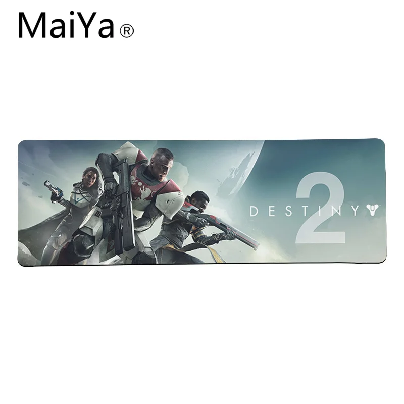 Maiya Одежда высшего качества Destiny 2 игровой плеер стол ноутбука резиновый коврик для мыши женской обуви большого Мышь Pad клавиатуры коврик - Цвет: Lock Edge 40X90cm