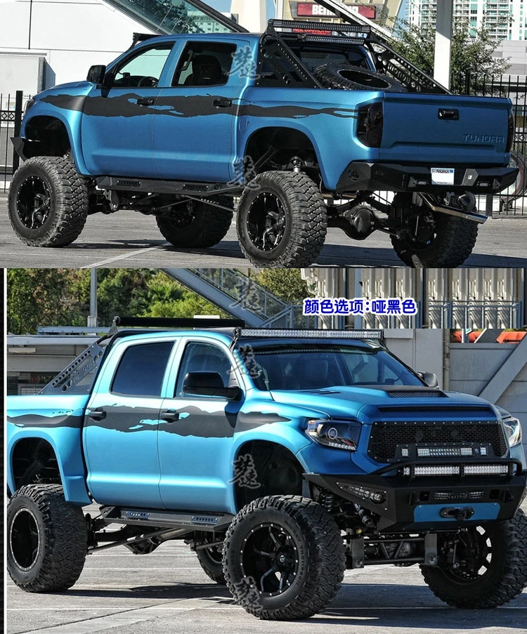 

FOR TOYOTA TUNDRA car stickers pull flower personality pickup truck car sticker Body appearance decoration