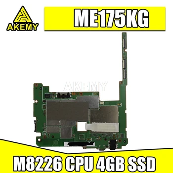 

New! original For Asus ME175KG Tablets motherboard mianboard logic board W 4GB SSD M8226 CPU 1G RAM 100% tested Ok