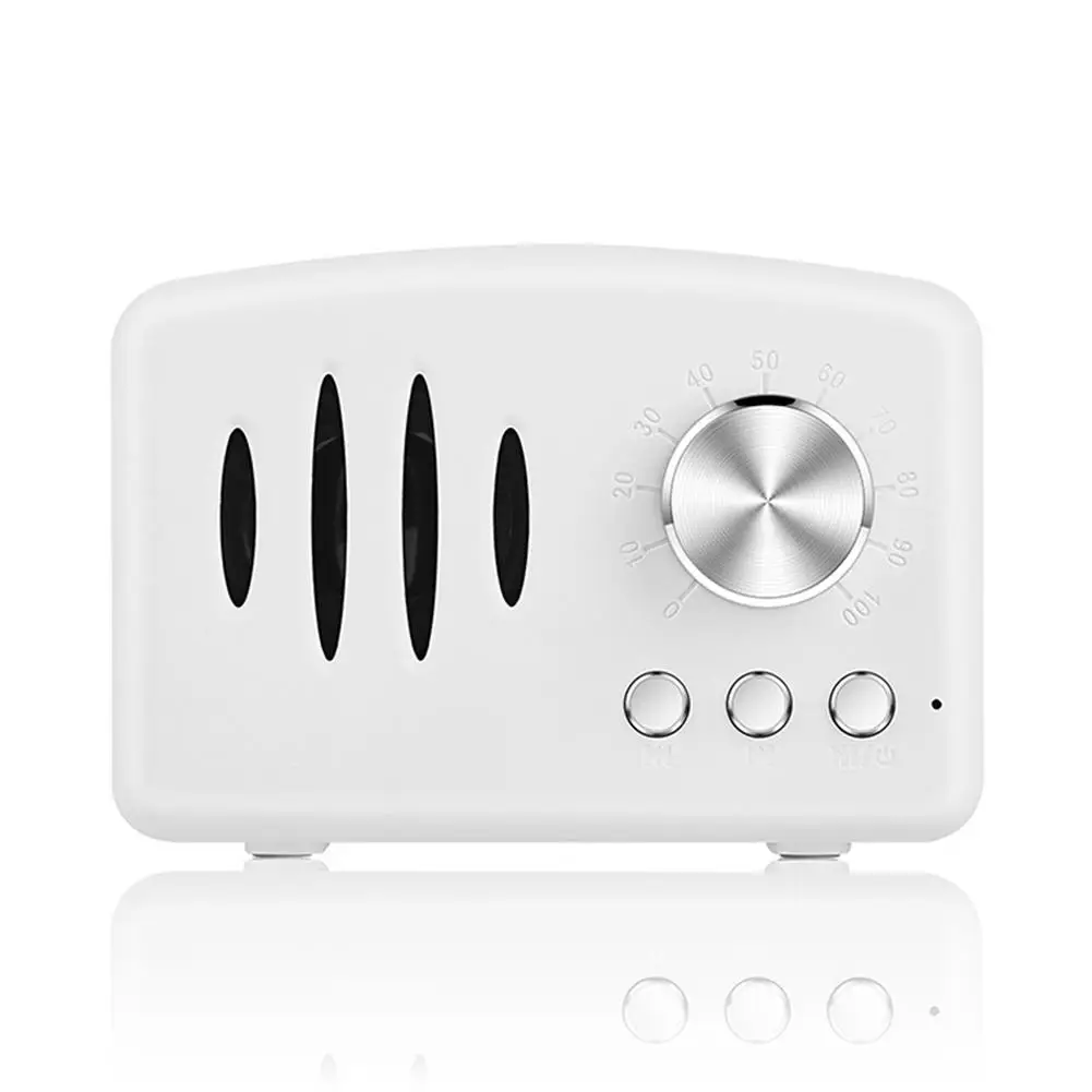 white TWISTER. CK ретро Bluetooth динамик Винтаж Мини Bluetooth динамик - Цвет: white