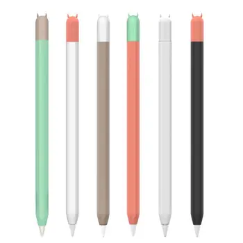 

1Set Anti-scratch Protective Cover Sleeve Soft Silicone Case Pouch Cap Holder for Apple-Pencil 2nd Accessories