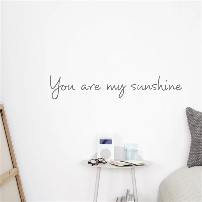 Usted Es Mi Sol Cita Etiqueta De La Pared Decoracion De La