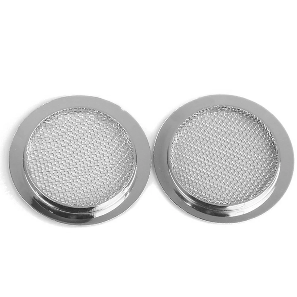 2pcs Sound Hole Insert Screen Speaker Grills for Resonator Cigar Box Guitar