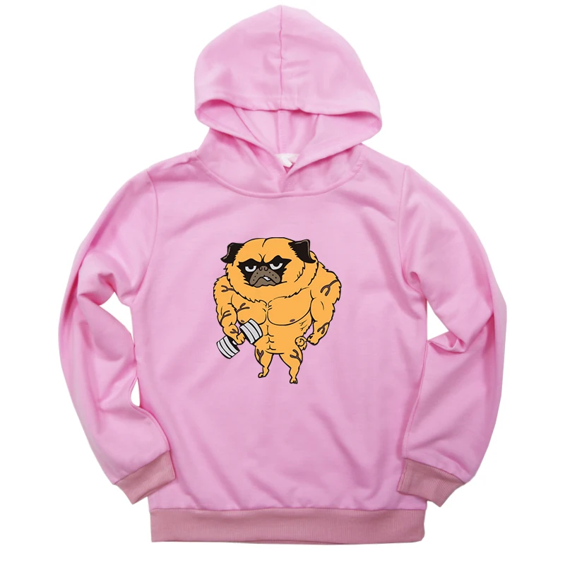 Hot Children Sweatshirt Dog Print Hooded Sweatshirt Kids Hoodies Full Sleeve Pullover Casual Children Clothing Moletom Infantil - Color: Hoodies 2