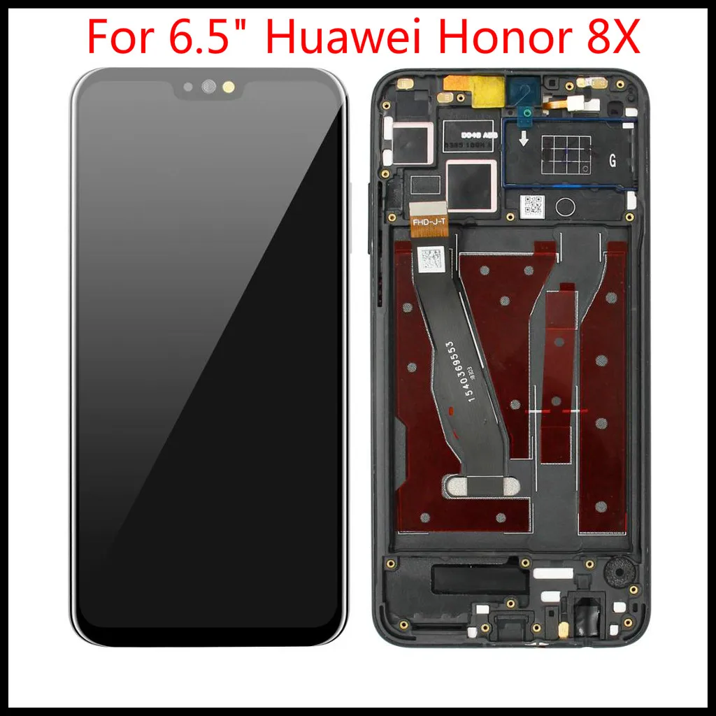 Высокое качество для 6 5 &quotHuawei Honor 8X JSN-L21 JSN-L42 ЖК-дисплей сенсорный дигитайзер с