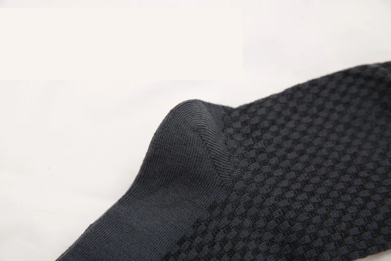 5 Paar hochwertige Herren-Socken aus Bambusfaser, lässig, geschäftlich, antibakteriell, atmungsaktiv, lange Herrensocken als Geschenk, Übergröße 44–48 – Detail 11