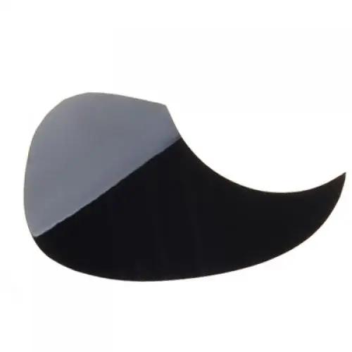Acoustic Guitar Pickguard Black Comma Shell PVC Protective Plate Bass Guitar & Accessories