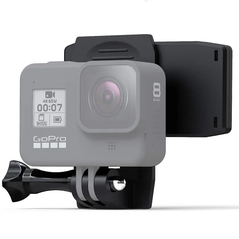 Action Camera Clip For GoPro Hero 9 8 7 6 5 Backpack Mount 360 Degree Rotary Clip Mount for Osmo SJCAM Xiaoyi Garmin