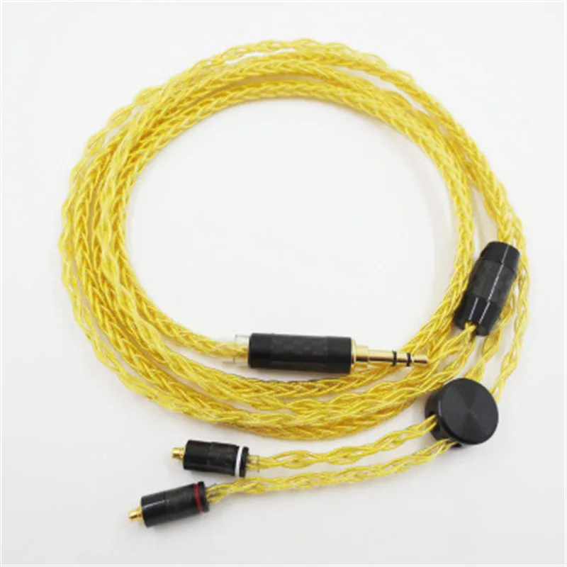 3 5 мм Шнур OFC MMCX линия сменный аудио кабель для SHURE N3AP SE535 SE846 W80 W40 Улучшенный