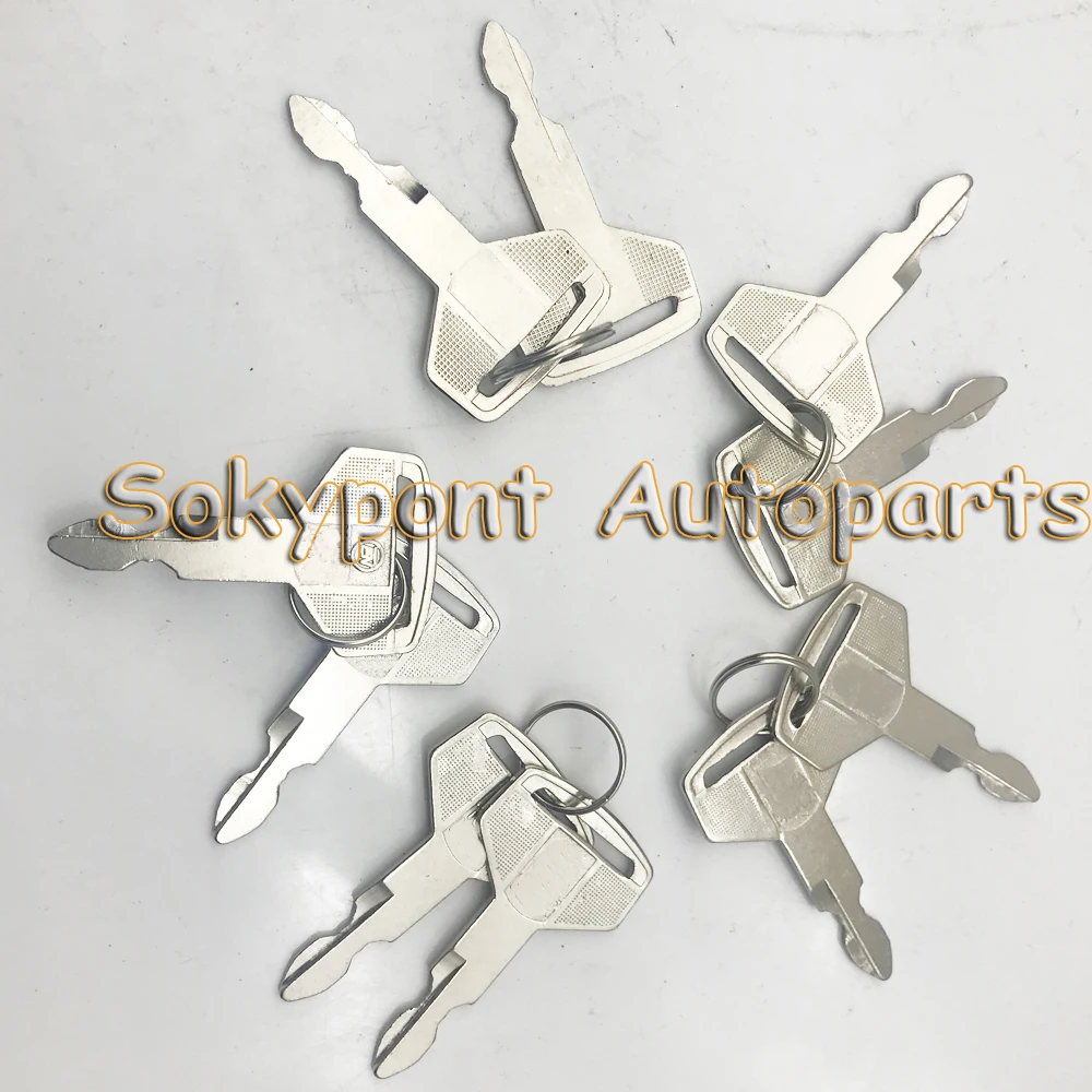 Key For Kobelco SK-8/ K250 Kawasaki Case Excavator Wheel Loaders 10PCS | Автомобили и мотоциклы
