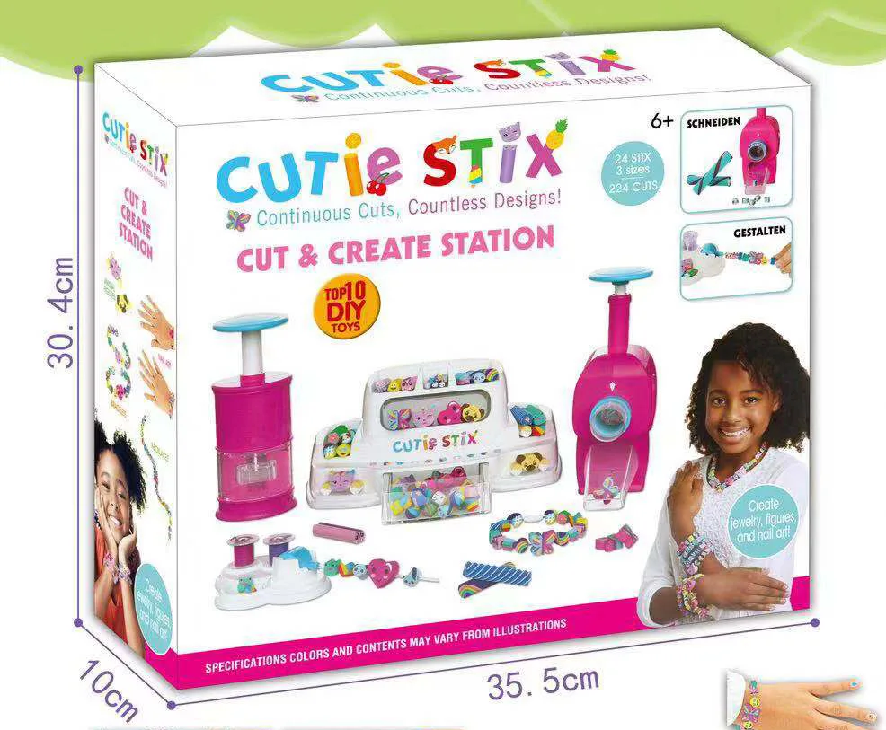 

Hot Selling New Style Play House Toys DIY Rubber Eraser Bracelets Slicer GIRL'S Accessories Toy