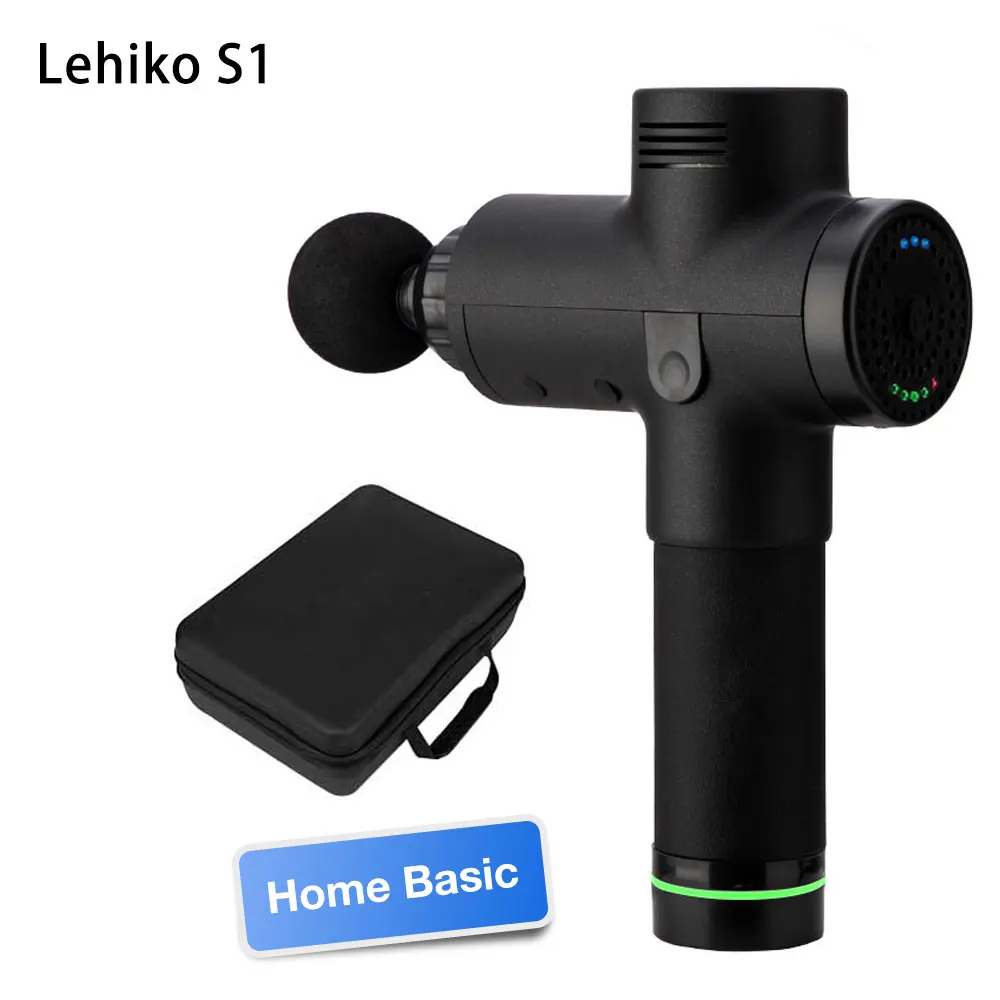 lehiko S1 black1 Феникс А2 Массажер для мышц высокочастотный Электрический массажер для тела прозрачная молочная кислота Портативная сумка после тренировки - Цвет: lehiko S1 black1
