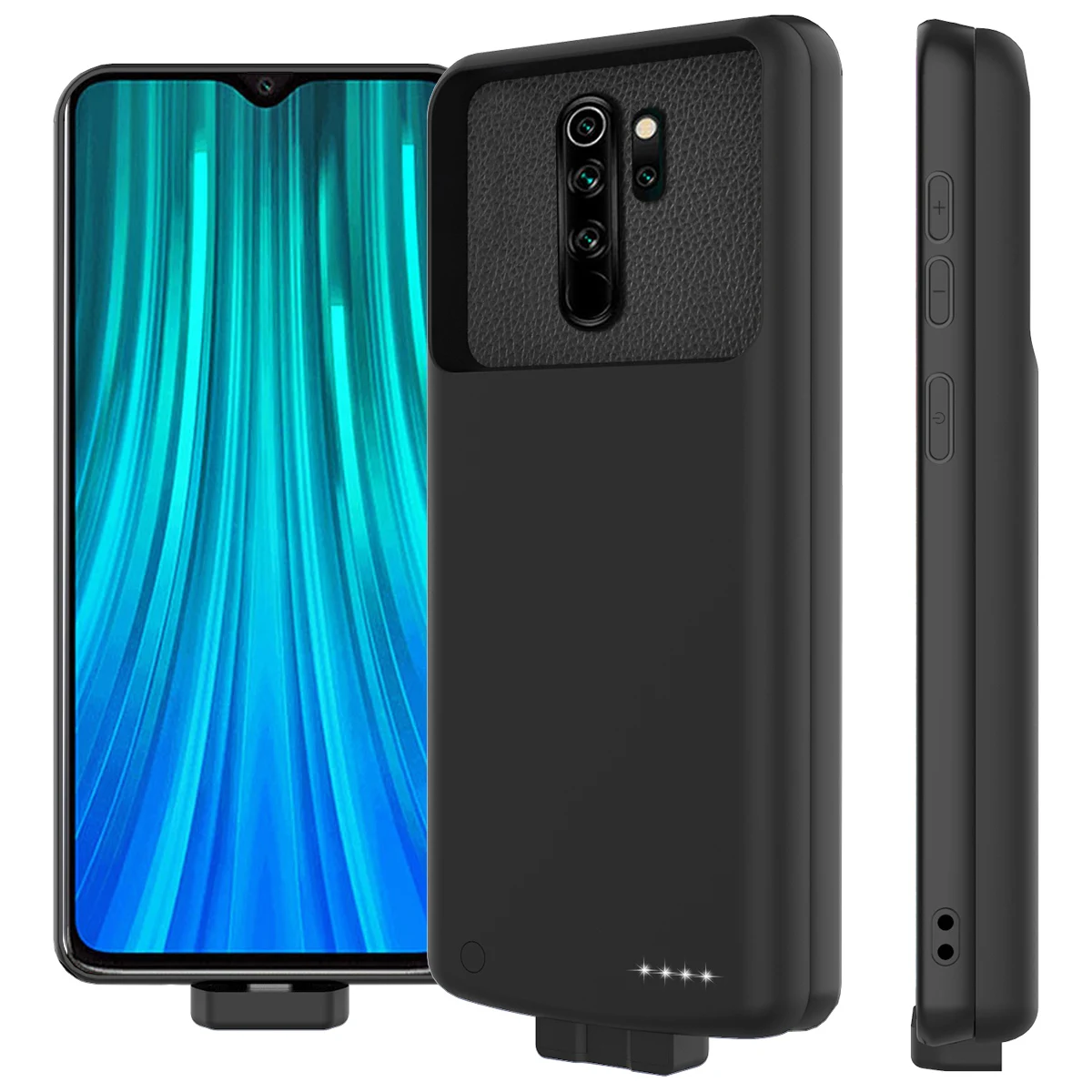 

For Xiaomi Redmi Note8 Note 8 Pro Battery Charger Case 7000mAh Magnetic External Backup Charger Power Bank Protective Cover