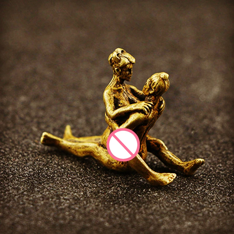 5 шт./лот латунная Сексуальная статуэтка Забавный мини секс домашний декор