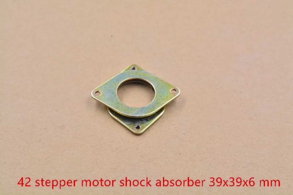 

Nema17 mount bracket 42 stepper motor steel rubber damper shock absorber ring pad diy cnc part brackst 39x39x6 mm