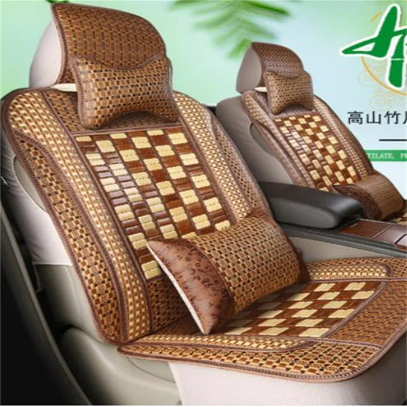 

2021 June new seat cushion Summer single-piece cooling pad Summer bamboo driving mat mat
