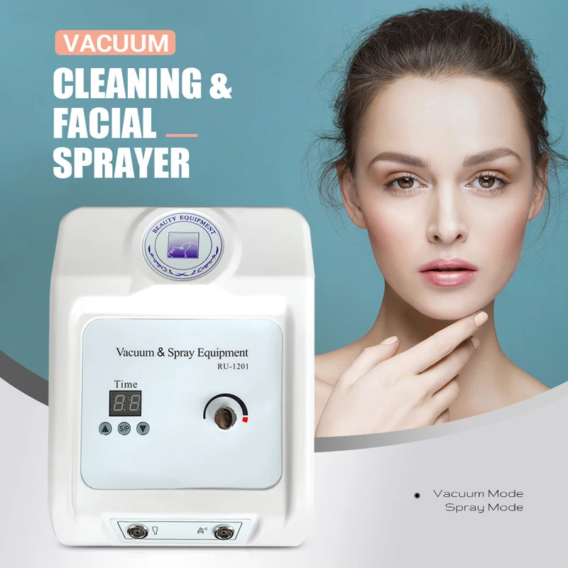 

Portable Facial Facial Spray Moisturizer Machine Deep Cleaning Blackhead Acne Oil Removal Vacuum Cleaning Skin Care Timer