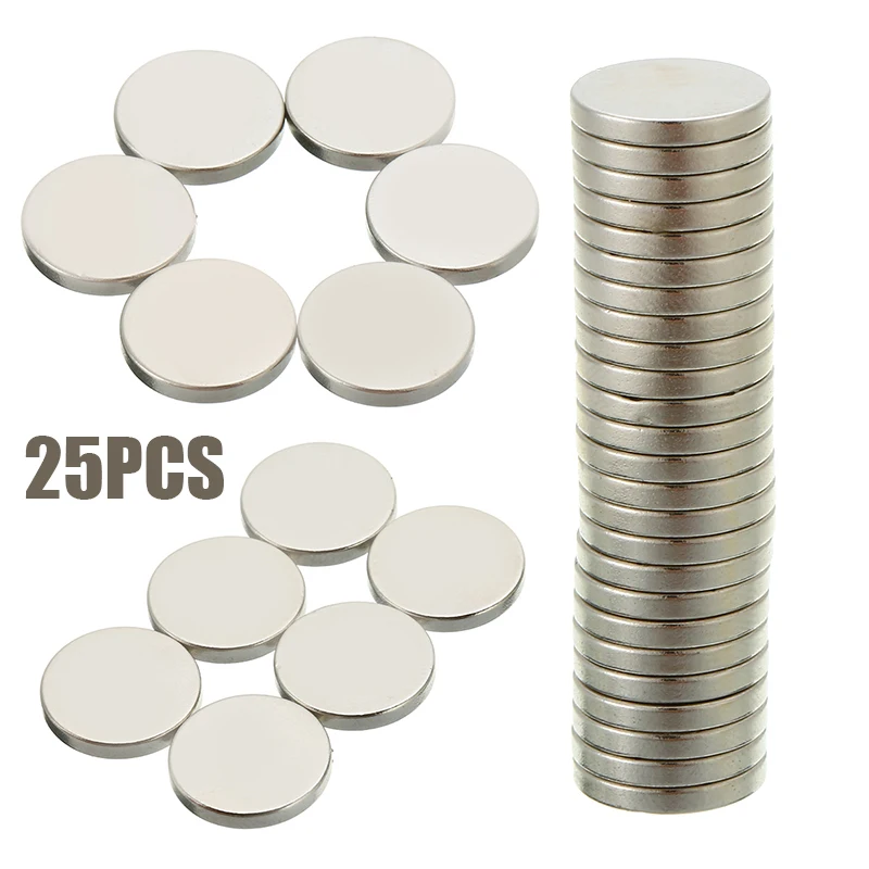 

25pcs Super Strong Neodymium N52 Magnets 12 X 2mm Rare Earth Round Disc Magnet Mayitr Powerful DIY Magnet