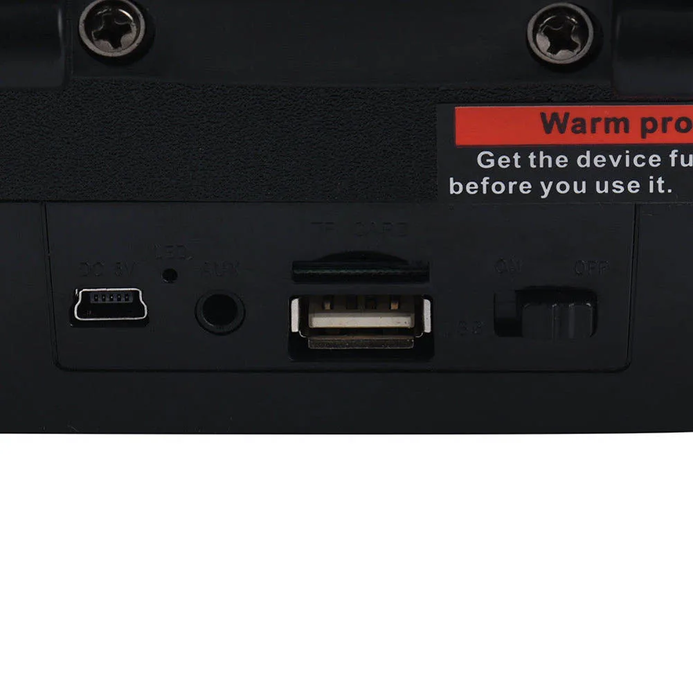 Bluetooth беспроводной светодиодный USB динамик с басами AUX TF FM радио портативные уличные динамики LFX-ING