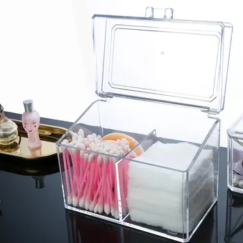 

Transparent Jewelry Display Stand Jewelry Organizer Storage Box Acrylic Small Mini Lipstick Box Makeup Organizer Storage Case