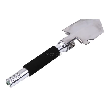 

Multifunctional Military Tactical Folding Shovel Gardening Hiking Emergency Tool Camping survival equipment F12 20 dropship