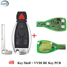 XHORSE VVDI BE Key Pro 4B dla Mercedes Benz V1.5 PCB zdalny układ poprawiona wersja inteligentny klucz 315/433MHz może wymienić MB BGA Token