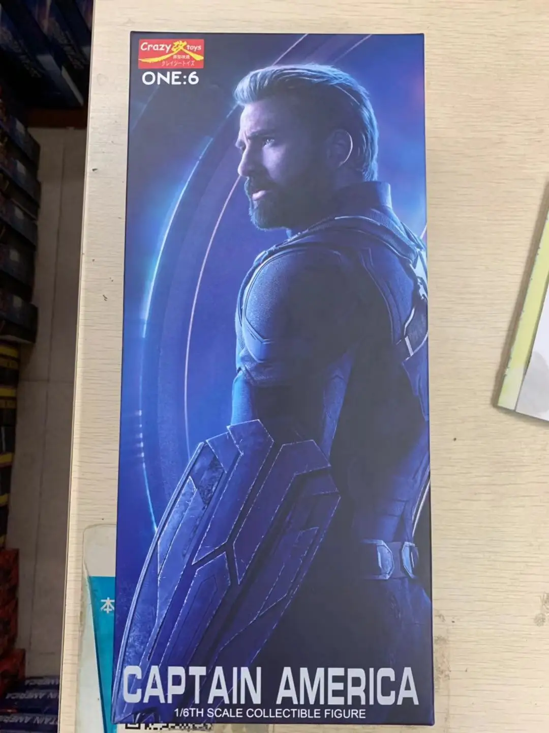 Сумасшедшие игрушки 1/6 весы Марвел Капитан Коллекционная Фигурка модель статуя NIB