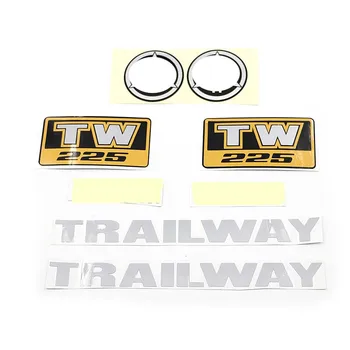 

Motorcycycle Reflective TW 225 TW225 LOGO Decal Stickers For YAMAHA TW200 TW225 Dirt Bike