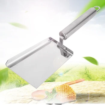

Beehive Shovel Bee Box Scoop Cleaning Stainless Steel Honey Scraper Cleaner Beekeeping Scoop Clean Tool