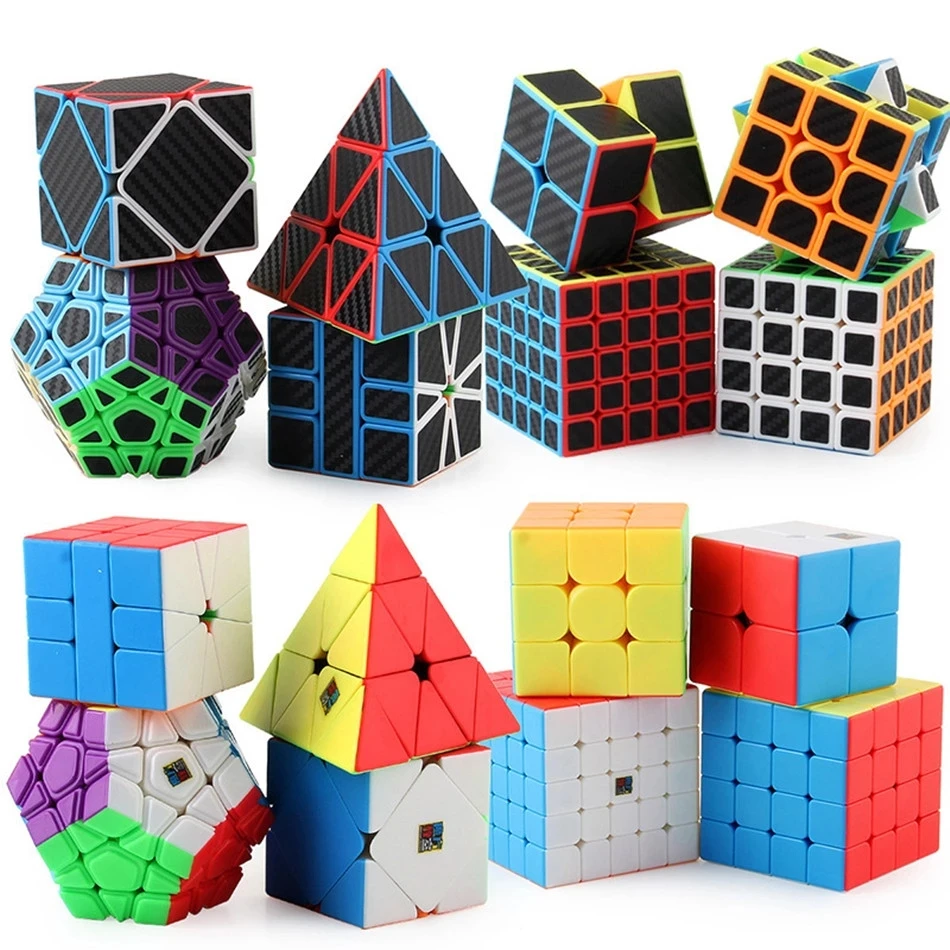MoYu Cube Gift Box 2x2 3x3 4x4 5x5 Magic Cube SQ-1 Speed Cube Puzzle Game Cube Carbon Fiber Sticker Cubo Present Gift For Kids 6 MoYu Cube Gift Box 2x2 3x3 4x4 5x5 Magic Cube SQ-1 Speed Cube Puzzle Game Cube Carbon Fiber Sticker Cubo Present Gift For Kids 6