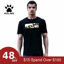 KELME летние мужские футболки для спорта и отдыха, серия для бега, спортивные рубашки, дышащая футболка с коротким рукавом KMC162019
