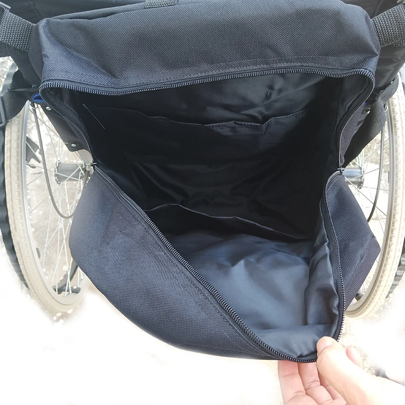 Прочный Оксфорд сумка для инвалидных колясок рюкзак для спины с карманами мобильные устройства Аксессуары инвалидных колясок сумки для хранения инвалидов