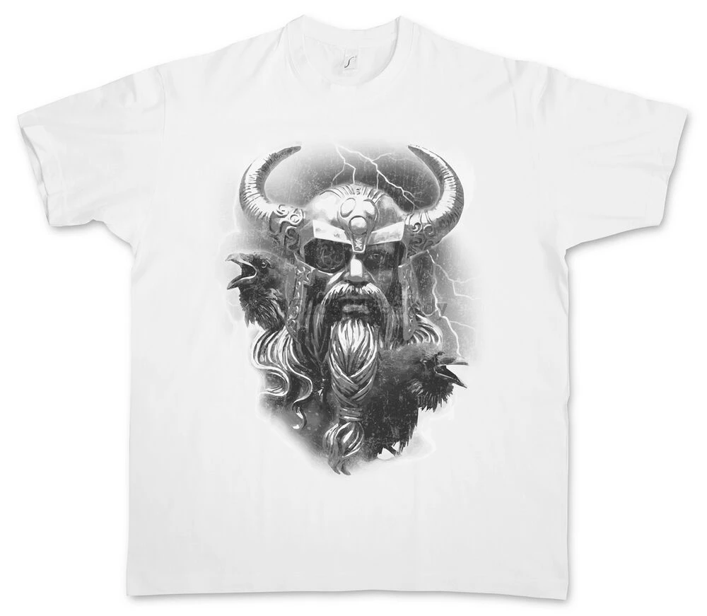 ODHIN VII T-SHIRT Valhalla Norse Vikings Odhin Odin Thor German God | Мужская одежда
