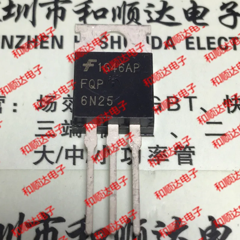 /5 шт/FQP6N25 TO-220 5.5A 250V