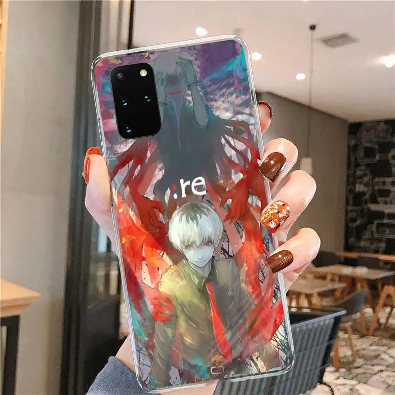 Чехол с аниме Токийский Гуль для Samsung Galaxy S20 Ultra S10 5G S10e S9 S8 Plus Note 20 10 Lite силиконовый