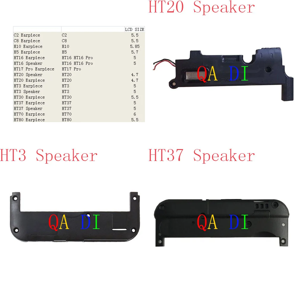 Ресивер для наушников динамик HOMTOM C2 C8 H10 H5 HT16 HT17 Pro HT20 HT3 HT30 HT37 HT70 HT80|Шлейфы