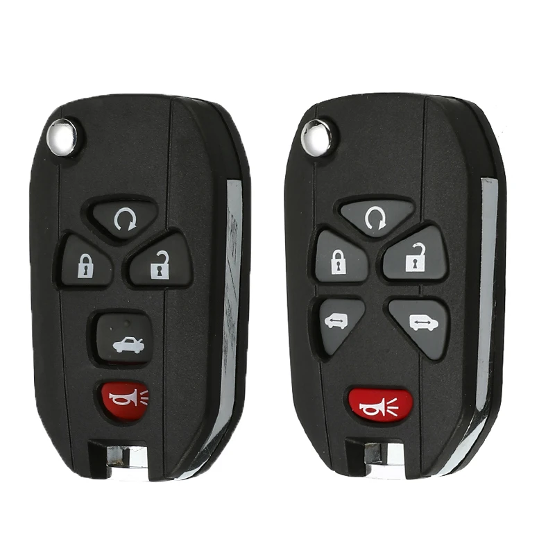Автомобильный складной ключ для Buick G-C для Chevrolet для Cadillac Pontiac Saturn 5 6 кнопок Авто переоборудование флип-пульт дистанционного ключа чехол