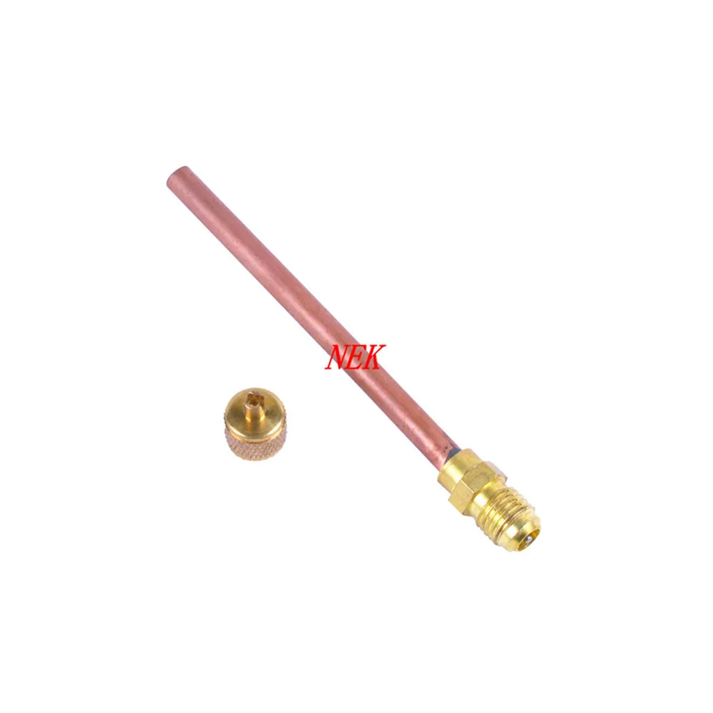 Refrigeration maintenance needle valve single air charging valve,air