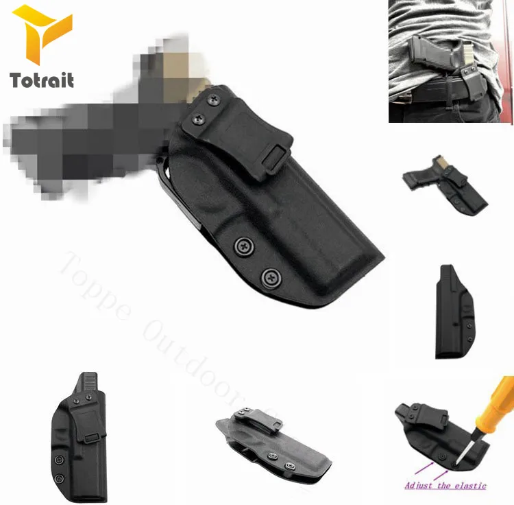 TOtrait тактический пистолет IWB Kydex кобура для Glock17 22 31 внутренний пояс скрытый чехол для пистолета аксессуары