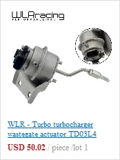 WLR RACING-Turbo турбонагнетатель пусковой привод GT1749V 454231-5007S для Audi сиденье для ford Skoda VW Volkswagen 1,9 TDI WLR-TWA05