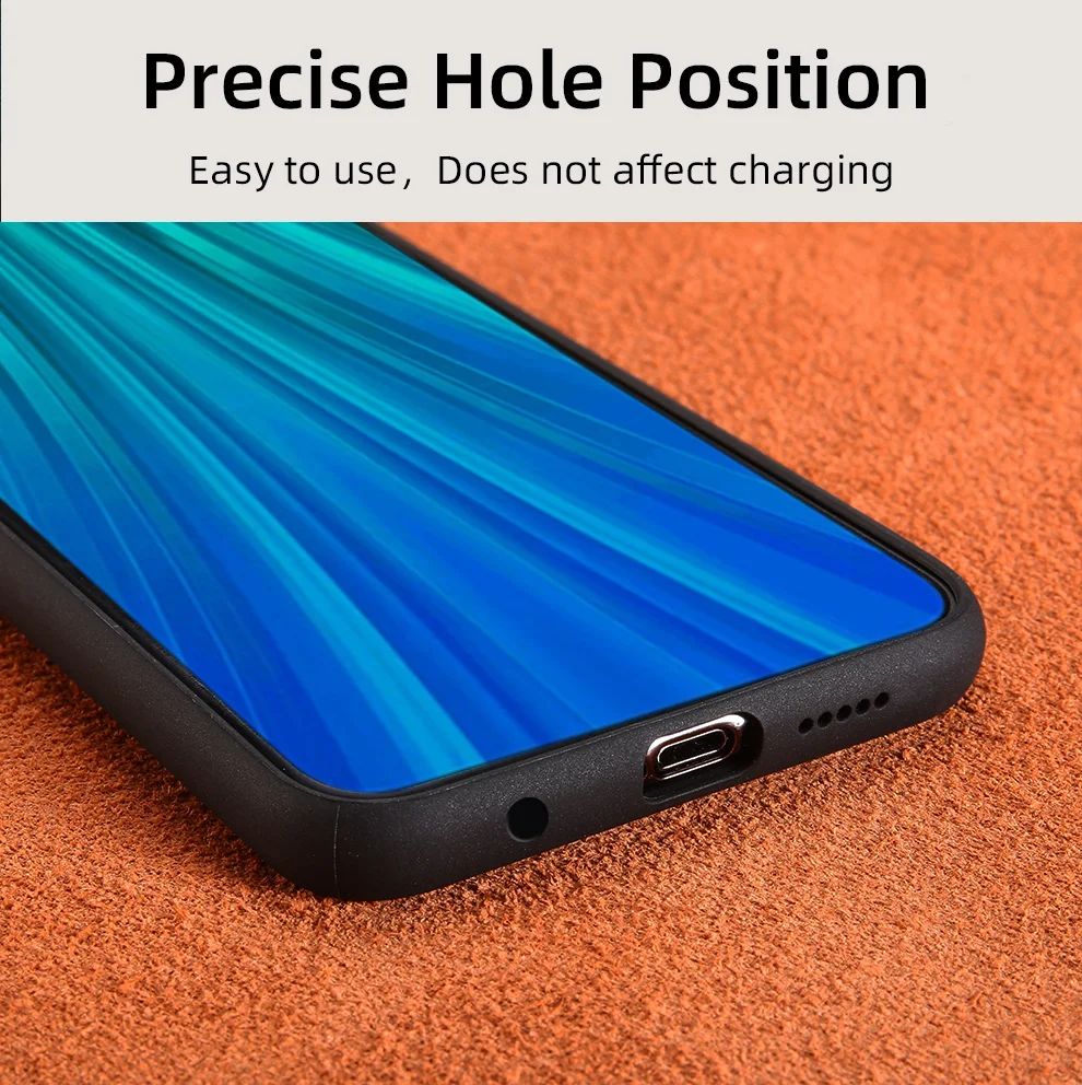 Чехол для телефона из натуральной коровьей замши для Xio mi Red mi Note 8 Pro 7 Note 8T чехол для Xiaomi mi A3 A2 8 9 Lite 9T Note 10 Pro