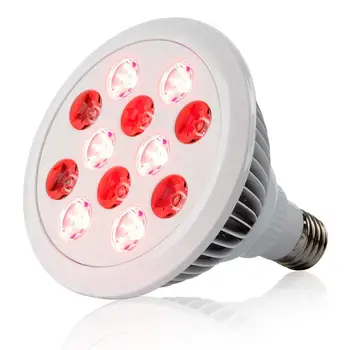

24W Red Light Therapy Device 660nm and NIR 850NM Red Light Therapy Bulb, High Irradiance Over 100mW/cm2 for Anti-Aging, Fat Loss